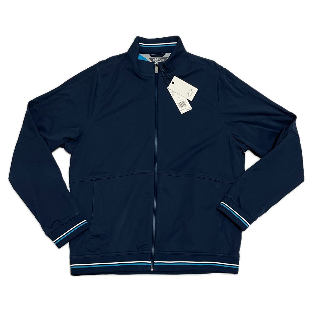 NWT Rare ADIDAS AdiPure Wind Golf Performance Blue Jacket Large